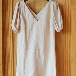 Emerson Fry Elle Dress in Blush Linen